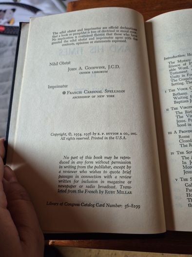 Vintage Jesus and His Times. Daniel-Rops. Religious. 1950s