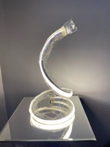 Modern Wave-Shaped LED Table Lamp