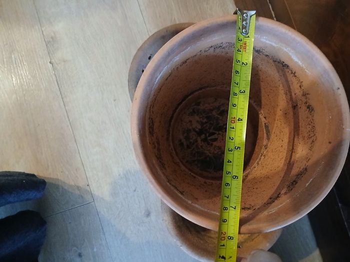 Terracotta ceramic Plants Pot set of 12