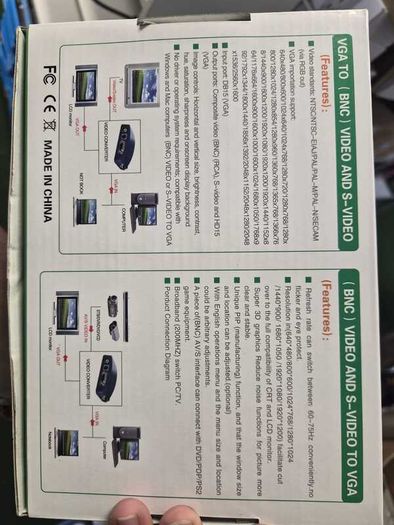 high resolution video VGA conversion