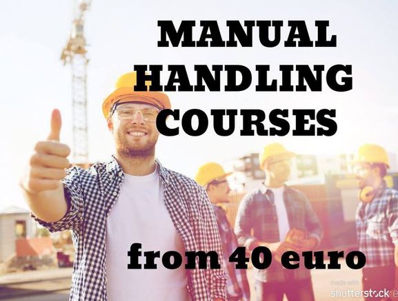 From 50 euro Manual Handling courses - Dublin