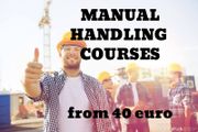 From 50 euro Manual Handling courses - Dublin