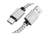 New 3m Premium Long Nylon Type C USB Fast Quick Charge 3.0 2A Cable Lead #902