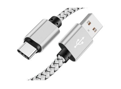 New 3m Premium Long Nylon Type C USB Fast Quick Charge 3.0 2A Cable Lead #902