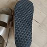 Gold Foot Bed Sandals Image 3