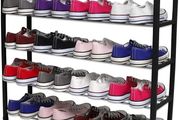 5 Tier Shoe Rack Organiser, Heavy duty storage unit, Quick Assembly No Tools Required, Holds upto 15-20 pairs (FREE POSTAGE)