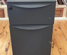 Under Desk Mobile Filing Cabinet Grey