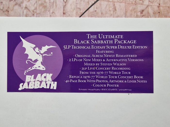 Black Sabbath Vinyl Box Set