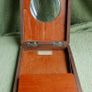 Antique French Graphoscope Viewer Photographic Magnifier Old Wooden Box Image 8