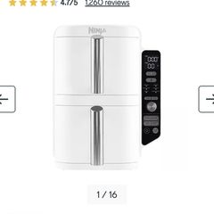 ninja white double stack air fryer