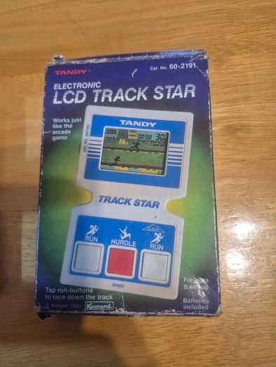 Tandy LCD Track Star - Konami 1983