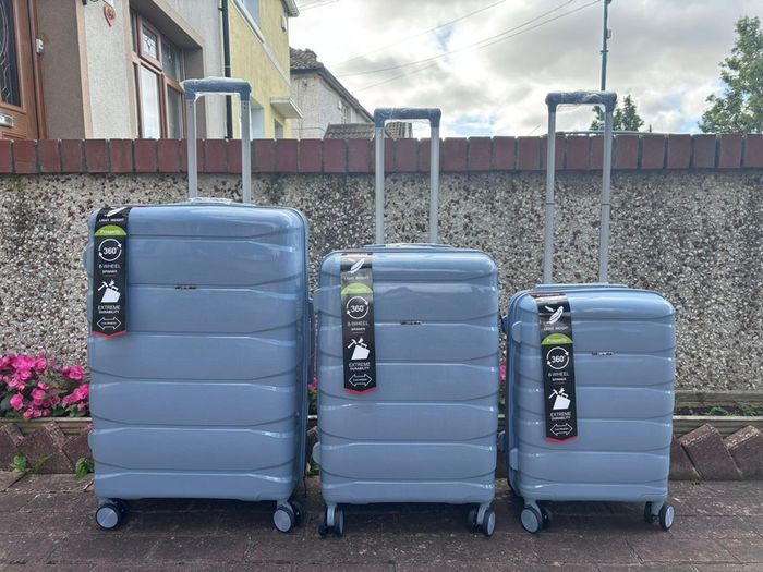 New suitcases on sale