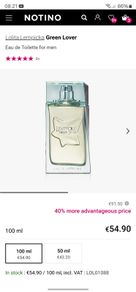 Lolita Lempicka Green Lover Eau de Toilette 100ml