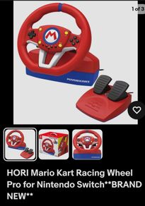 Nintendo switch Mario steering wheel