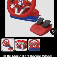 Nintendo switch Mario steering wheel