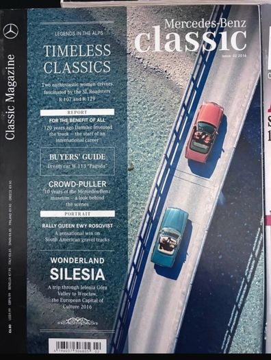 Classic Mercedes Magazines x4