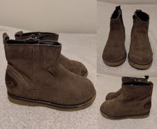 Brown Suede Boots