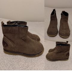 Brown Suede Boots