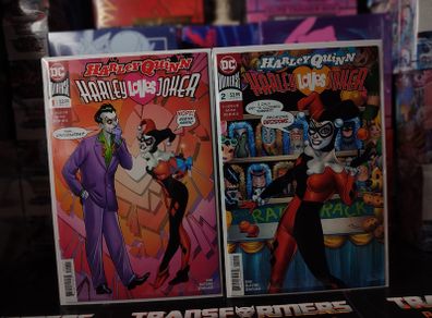 Harley Quinn ! Harley Loves Joker ! Complete Mini-Series ! 2 Issues ! 2018 ! by DC Comics !