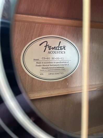 Fender Acoustic Guitar