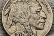 USA United States 1937 Indian Head Buffalo Nickel 5 Cent