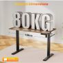100 x 60 cm Standing Desk, Electric Height Adjustable Desk with 2 Hooks Image 3