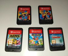 Nintendo Switch Toycon 01 ,04, arms, scribble nauts, mario rabbids- Cartridge Only