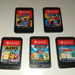 Nintendo Switch Toycon 01 ,04, arms, scribble nauts, mario rabbids- Cartridge Only