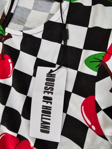 House Of Holland Cherry Print Dress