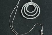 silver necklace