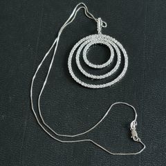 silver necklace