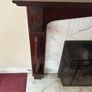 Wooden Mantelpiece and Marble Image 2