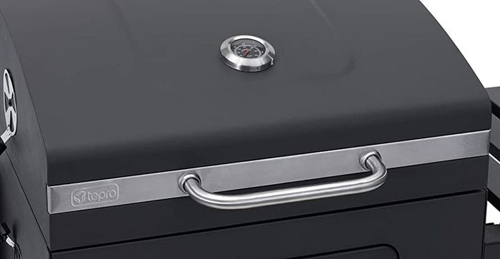 Grillwagen Toronto Click Charcoal Barbecue, Anthracite/Stainless Steel, 56 x 41.5 cm (FREE POSTAGE)