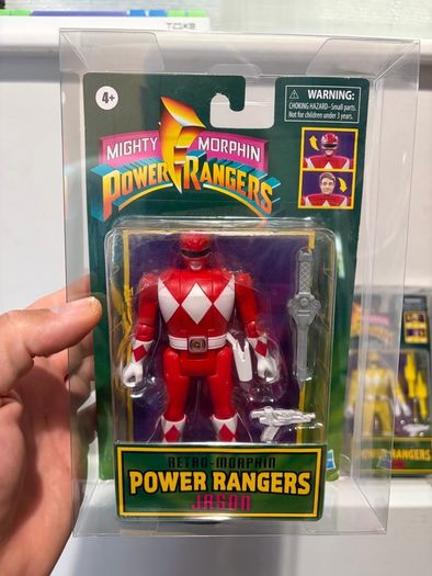 Mighty Morphin Power Ranger flip heads by Hasbro