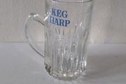 SALE ----- Harp Half Pint Glass Tankard