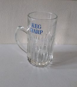 SALE ----- Harp Half Pint Glass Tankard