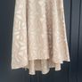 Fee G Occasion Dress - Champagne & Cream Jacquard Midi Dress - brand new - size 10 Image 3