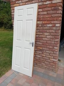 4 x Regency White Internal Doors (6'6" x 2'6")