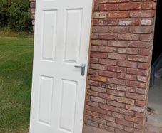 4 x Regency White Internal Doors (6'6" x 2'6")