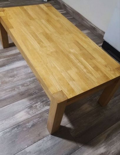 Wooden sturdy coffee table