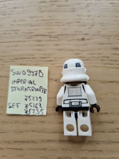 lego sw0997b imperial stormtrooper, set 75229, 75262, 75235