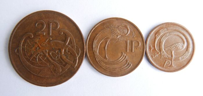 Vintage Irish Coins