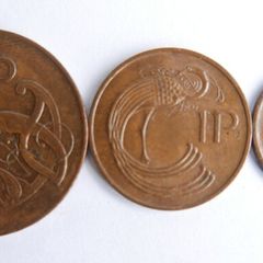Vintage Irish Coins