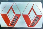 Custom Renault truck sticker / decal