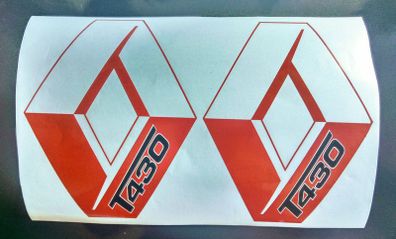 Custom Renault truck sticker / decal