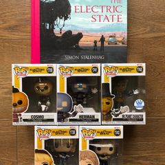 The Electric State Funko Pops & Book Bundle