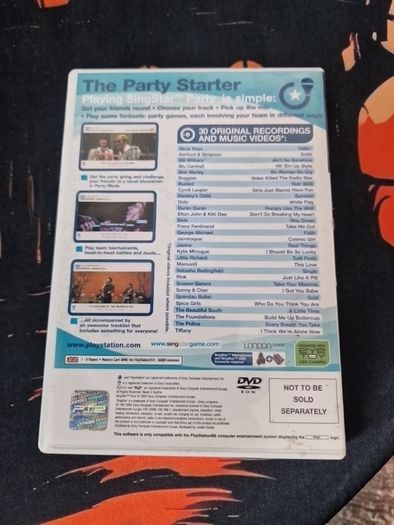 Singstar Party PlayStation2 Ps2 Games Original