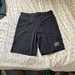Gym+Coffee Black Shorts Men's Large