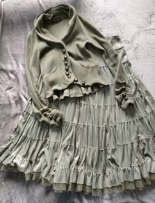 Ancora skirt and cardigan size M