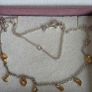 Pandora sterling silver/ yellow gold loved necklace with heart   ajustable size perfect condition fully hallmarked(no box) Image 2